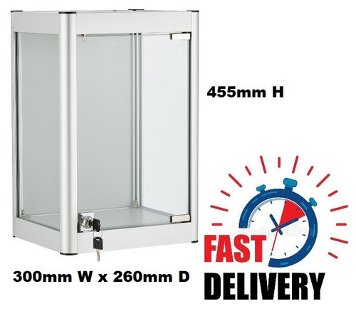 Wall mounted glass display - wall-mounted,