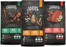 Canine Choice Super Premium Dry Dog Food, 60% Meat, High Protein, Grain Free.