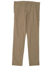 CARHARTT Mens Slim Chino Trousers W33 L34  Beige Cotton CB07