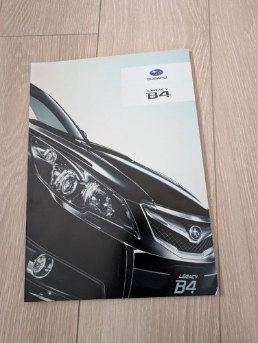 0819 subaru legacy catalog - legacy, b4