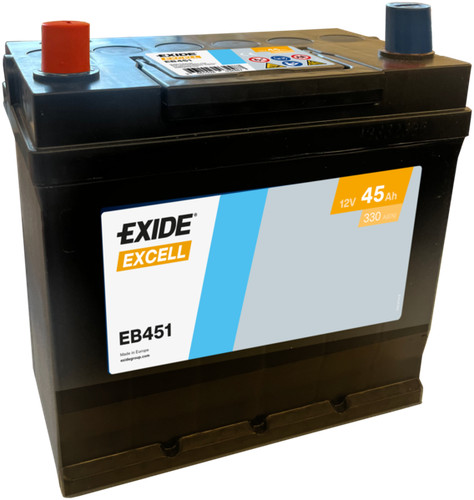 Battery exide eb451 - exide, for