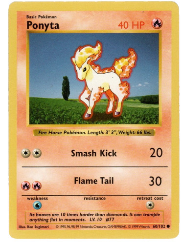 Ponyta 060 102 - 060/102, set