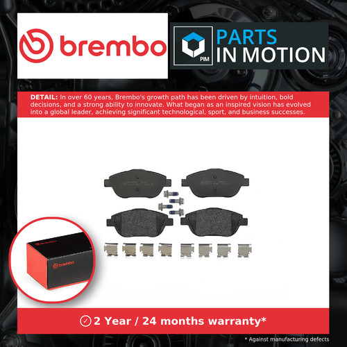Brake pads set fits - pads, peugeot