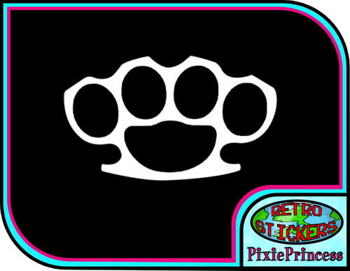 Vinyl sticker knuckle - sticker, a