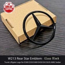 Trunk Star Emblem GLOSS BLACK
