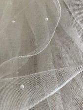Veil & tiara (never worn) would sell separately