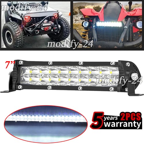 7inch dual row - led, work