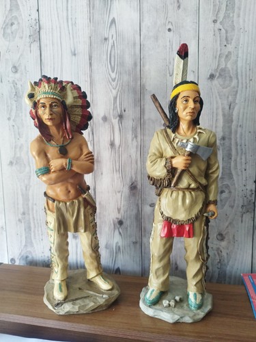 Native american figures 43cm - american,