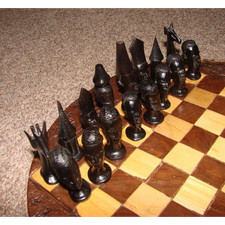 Hand carved wooden - hand,