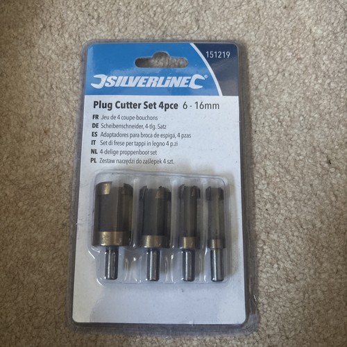 Silverline 151219 plug cutter - 151219,