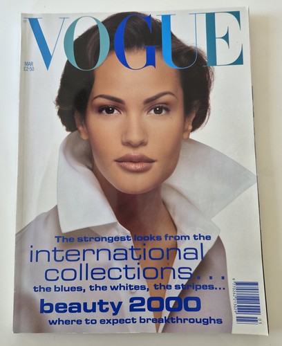 Vintage british vogue magazine - british,