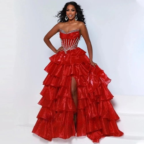 Layered prom dresses - layered,