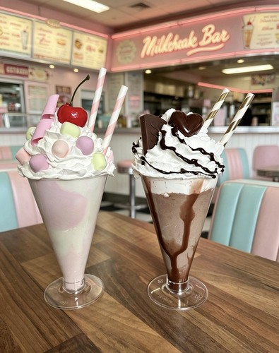Artificial milkshakes - 2x,