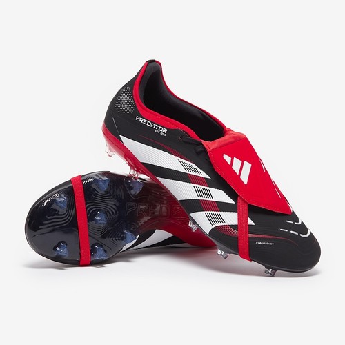 Adidas mens black - black, red