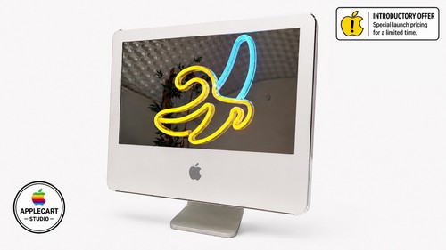 Apple imac white - apple,