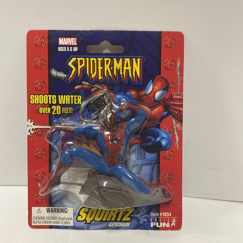 2003 marvel spider man - marvel, squirtz