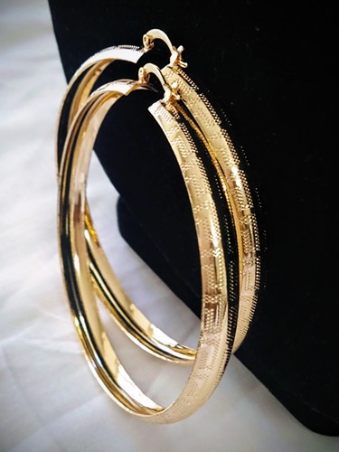 18k real gold - gold, plated