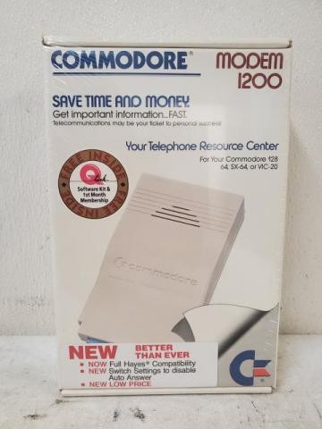New commodore modem 1200 - commodore,