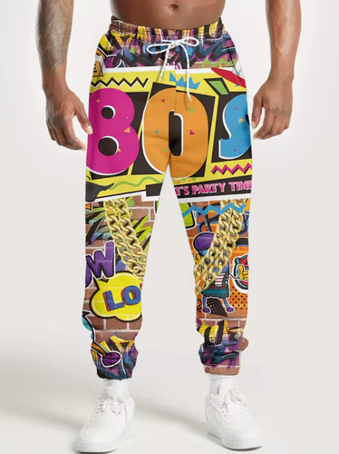 Colourl funky retro 80s - funky, 90s