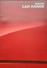 1995 NISSAN TERRANO PATROL GR 100NX SUNNY MICRA 200SX SERENA car sales brochure