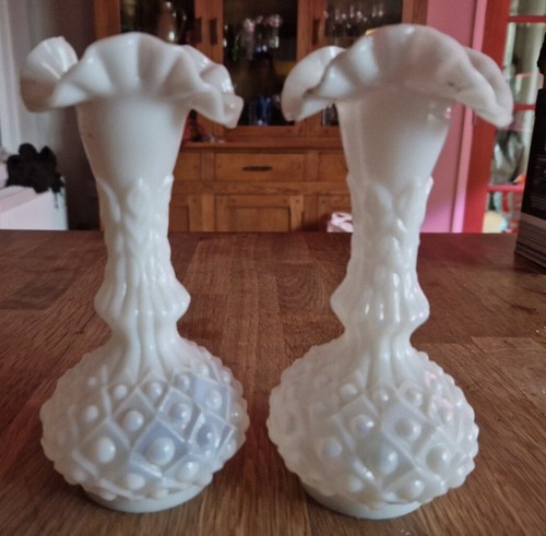 Antique opaline milk glass - opaline,