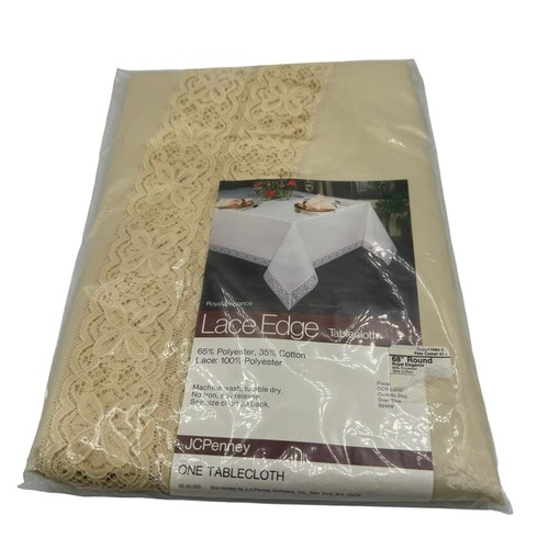 Vintage jcpenney lace edge - vintage,