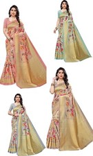 Women's Art Silk Saree with