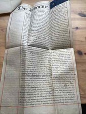 Victorian Vellum Indenture