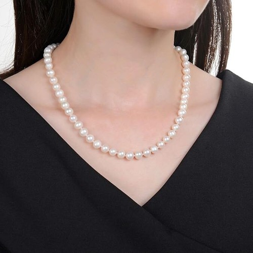 Natural white 8mm - white,