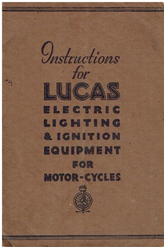 Lucas motorcycle dynamo - motorcycle,