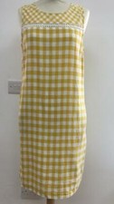 Next Linen Yellow Gingham