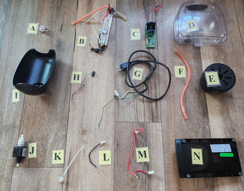Replacement parts for - , bosch