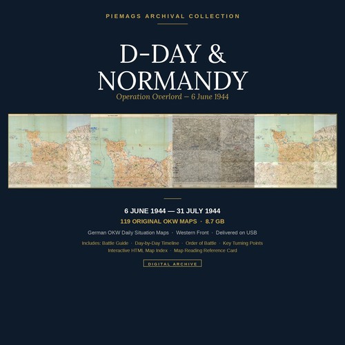 Ww2 german okw maps day - okw, d-day