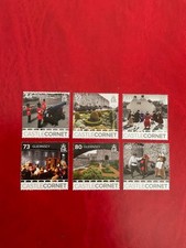 QE II STAMPS, GUERNSEY, CASTLE