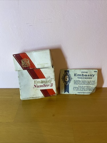 Vintage embassy no3 empty - no3,