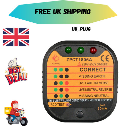 Pin mains socket tester - 3,