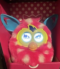 2012 FURBY Boom Pink Poka With Poka Dotts Discontinued Rare Find