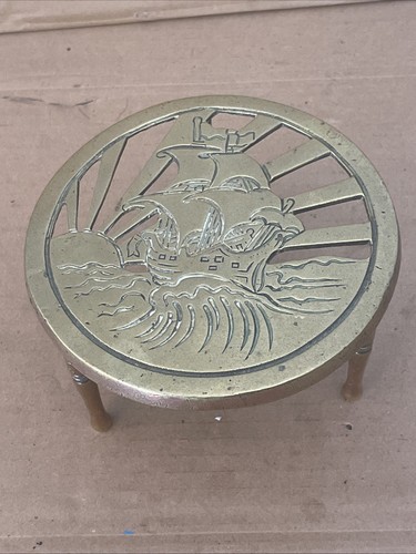 Vintage brass three - ,