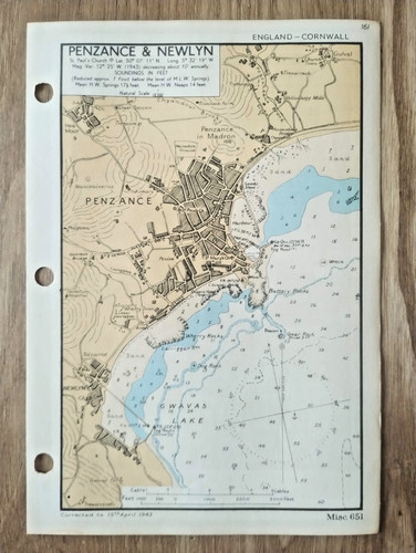 Penzance newlyn 1943 - &,