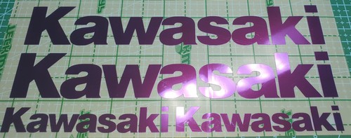 Purple chrome kawasaki - 2,