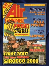 Air Gunner Sept 1999. Theoben Sirocco 2000*/Brocock Target Trophy+/BSA RB2 Test