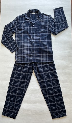 Men blue checked warm - blue,