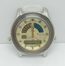 Casio Yacht Timer 389 AD-500 Quartz Ana Digi Vintage Watch For Parts