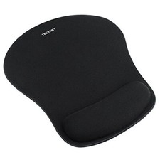 TeckNet Mouse Mat with Gel Rest - Non-slip Rubber base - Special-Textured Surfa