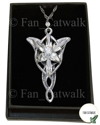 Arwen evenstar necklace silver - arwen,