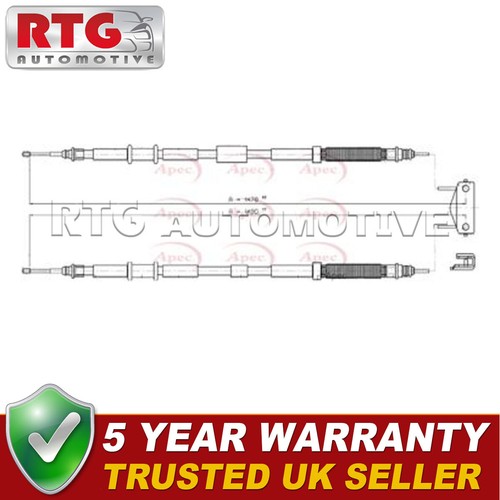 Rear hand brake cable - hand,