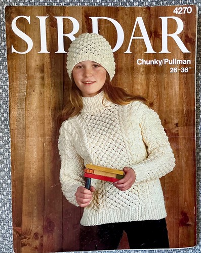 Sirdar knitting pattern - pattern, 4270