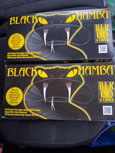 Black mamba gloves - mamba,