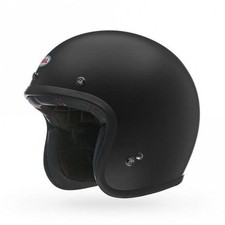 Bell Custom 500 Open Face Motorcycle Helmet - Unisex Adults - Matte Black