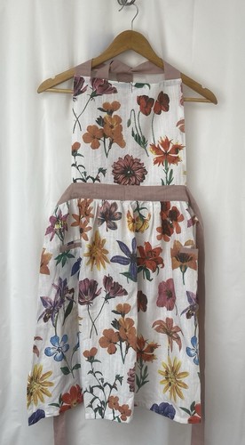 Womens floral apron pinafore - womens,